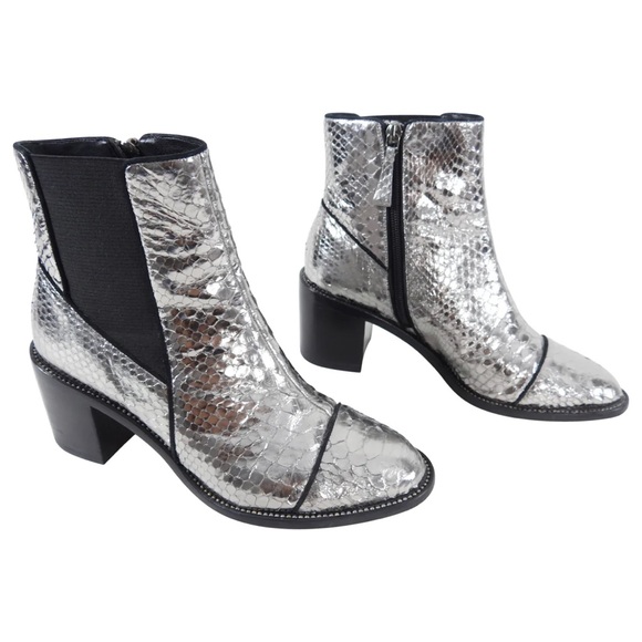 Alexandre Birman Python Booties - Picture 5 of 10